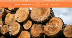 Desktop Screenshot of gfhardwoods.com